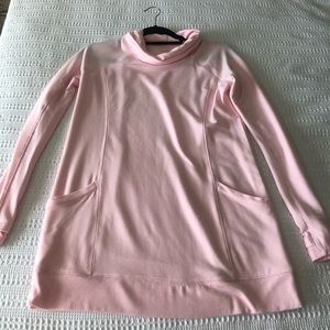 Blush workout top/tunic